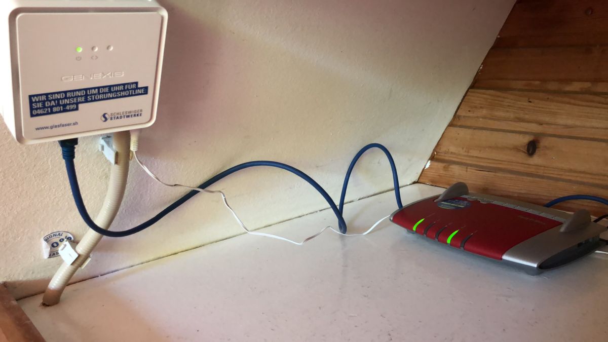 Hightech in der Hütte